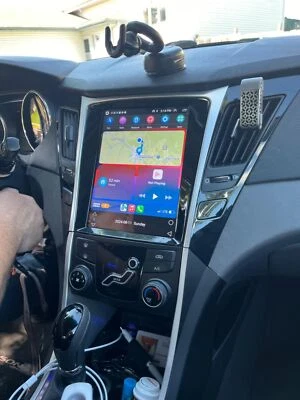 32GB For Hyundai Sonata 2011-2015 Apple Carplay Radio Android 13 GPS NAVI WIFI - Image 1 of 4