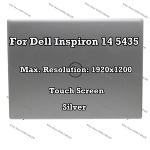 Silver LCD Screen Touch Panel For Dell Inspiron 14 5435 5430 P171G 1920×1200 LED - Picture 1 of 8