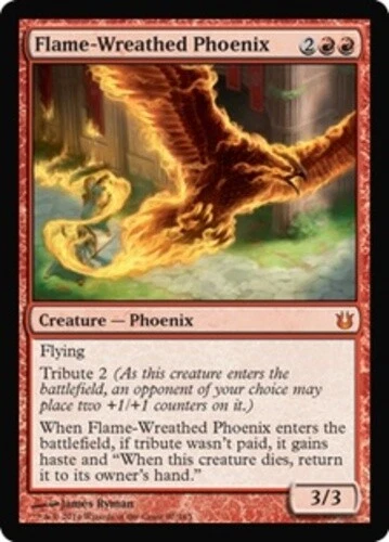 MTG - Flame-Wreathed Phoenix - Born of the Gods - NM, English Magic FLAT RATE SH - Image 1 of 1