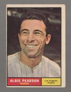 1961 Topps Albie Pearson Los Angeles Angels #288 Good (oc, crease) - Picture 1 of 2