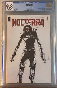 Nocterra #1 CGC 9.8 NM Comics Vault Live Snyder Jock RED FOIL Variant Cover HTF