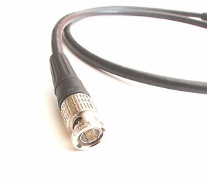Digital Coax BNC to RCA Cable 1m Belden 1694a Canare true 75ohm Connectors - Picture 1 of 3