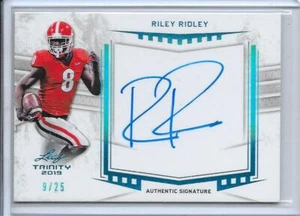 Autógrafo Leaf Trinity 2019 #a-Rr1 Riley Riley 9/25 - Imagen 1 de 3