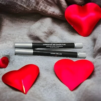 2X - Laura Geller Waterproof Eye Spackle Hues PLUSH PLATINUM NEW BOGO LOWEST $$ - Image 1 of 2