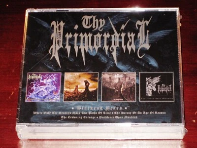 Thy Primordial: Blackend Years - Where Only, Heresy, Crowning 4 CD Box Set NEW Foto 1 de 2