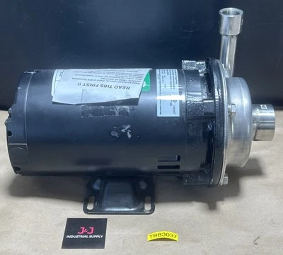 NEW NO BOX Dayton 304SS Centrifugal Pump Model: 4JMV4A 1/2HP 230/460V + WARRANTY - Image 1 of 4