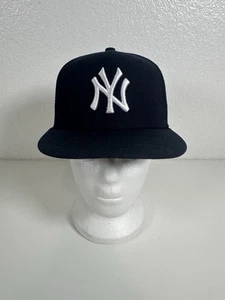 New Era NY Yankees Men's Fitted Cap - Navy (59FIFTY) - Picture 1 of 8
