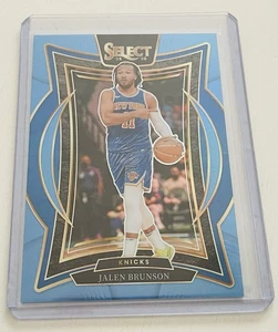Jalen Brunson 2024-25 Panini Select Light Blue Prizm /299 New York Knicks - Bild 1 von 2