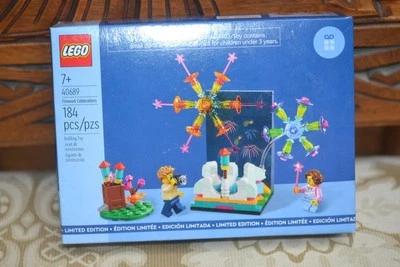 Новый LEGO фейерверк празднования в заводской упаковке ограниченного тиража 40689 w фигурки - Изображение 1 из 2