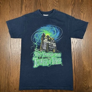 Twilight Zone Tower Of Terror Tshirt Vintage 90s Disney Hollywood Studios S Rare - Picture 1 of 16