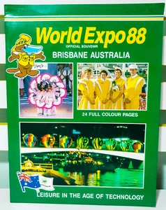 World Expo 88 Official Brisbane Australia Souvenir Booklet! - Bild 1 von 2
