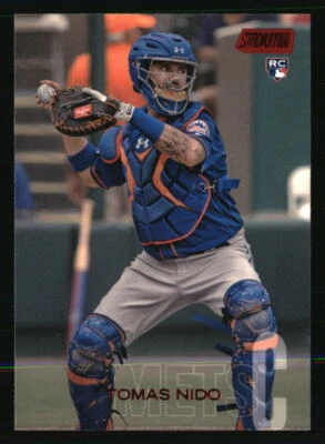 Tomas Nido 2018 Stadium Club #105 BASEBALL Card New York Mets - Image 1 of 2