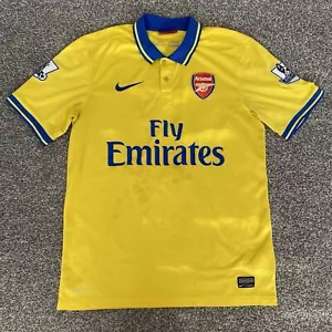 Herren Nike Arsenal Auswärts Fußballtrikot 2013-2014 13/14 #10 Seanzi - Größe Medium - Bild 1 von 9