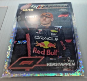 Max Verstappen 2024 Topps Chrome F1 Mini Diamond Refractor # 150 (#d 35/299) - Picture 1 of 1