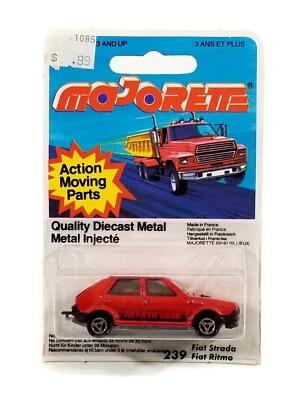 Majorette Fiat Strada / Fiat Ritmo Abarth 2000 / #239 / Made in France - Image 1 of 4
