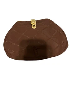 Bolso de cinturón marrón vintage de 1930 con etiqueta NRA - Imagen 1 de 8