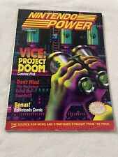 NINTENDO POWER Vol 24 May 1991 - Vice: Project Doom W/ Attached Tailspin Poster