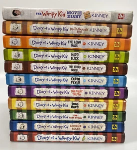 Lot of Diary of a Wimpy Kit Hardcover Books 1-9 + Do-It-Yourself & Diary - Picture 1 of 12