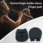 2Pcs Clarinet Finger Rest Rubber Clarinet Black Thumb Rest Saver Cushion Pad _sh