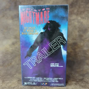 Twisted Nightmare Close To Home (VHS 1987) Trailer Promo Horror Factory Sealed! - Picture 1 of 3