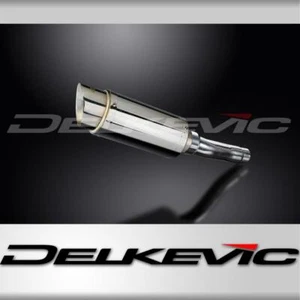 TRIUMPH SPEED TRIPLE 955i 02-04 200mm ROUND STAINLESS SILENCER EXHAUST KIT - Picture 1 of 4