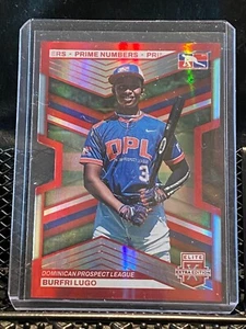 Burfri Lugo 2023 Elite Extra Prime Numbers A Die-Cut #79/200 DPL #196 - Bild 1 von 2