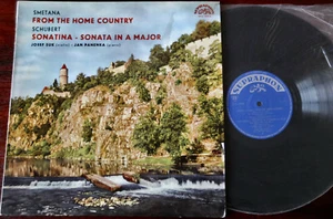 SUPRAPHON SUA ST 50464 SMETANA SCHUBERT VIOLIN PIANO SONATA LP SUK (1960's) EX-  - Picture 1 of 1