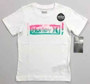 Boy's New Little Youth Hurley Modern Fit Premium Tee T-Shirt Size 4 - Picture 1 of 2