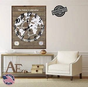 Handicraft Wood Wall Clock Handcraft Customized Gift New Coocoo Clock Unique - Picture 1 of 11