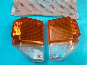 Toyota Land Cruiser FJ70 FJ75 FJ40 Koito Turn Signal Light Lens Set Genuine NOS - Picture 1 of 3