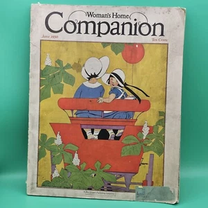 Vintage WOMAN'S HOME COMPANION MAGAZINE June 1930 RARE Crowell Lifestyle VTG - Picture 1 of 7