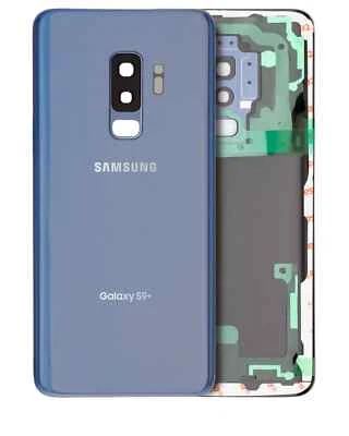 Back Cover Glass With Camera Lens Compatible For Samsung Galaxy S9 Plus (Blue) - Image 1 of 3