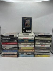 Lote 28 cintas de casete vintage (Styx, Garth Brooks, Gensis y más) - Imagen 1 de 4