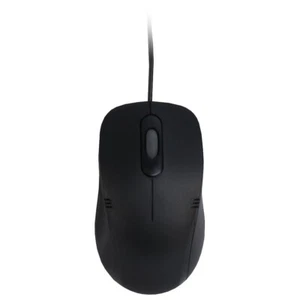 M-3026 PC Computer  Maus, drahtgebunden 3 Tasten 1000dpi  schwarz Mouse black - Bild 1 von 3