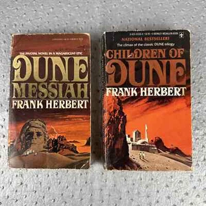 Frank Herbert - Lot of 2 Book - Dune Messiah/Children of Dune PB 1975/1977 VG - Bild 1 von 6