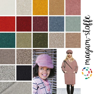 MAGAM-Stoffe "Ruby" Teddy super weicher Teddyfell Boucle Meterware ab 50cm - Bild 1 von 4