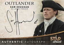 Outlander Season 4, Sam Heughan (Jamie Fraser) Star Struck Autograph Card ST-SH