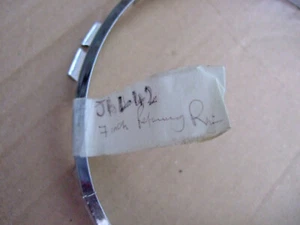 Lucas retaining rim for headlamp headlight classic retro cars 7 inch JBL42 - Picture 1 of 6