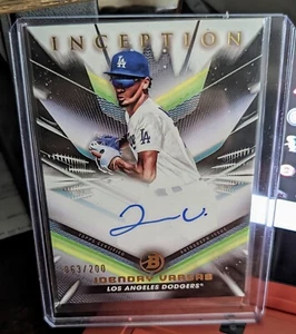 🔥 2023 Bowman Inception Joendry Vargas On-Card Auto /200 Dodgers 🔥 - Bild 1 von 2