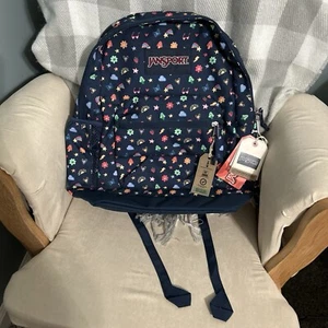 JanSport Cross Town Plus 17" Backpack - Fluid Slice of Fun | NWT - Picture 1 of 11