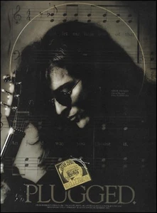 Steve Stevens 1993 Dean Markley Gitarrensaiten Werbung Original Vintage Werbung - Bild 1 von 3