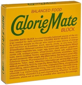 Calorie Mate Block Fruta Sabor Energy Bar Otsuka Japón - Imagen 1 de 4