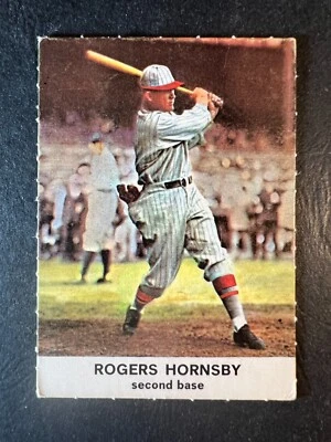 Golden Press 1961 Rogers Hornsby #7, arrugado Foto 1 de 2