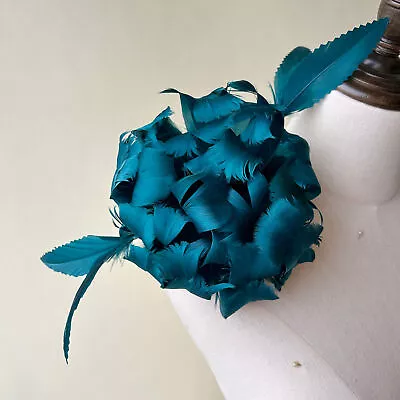 Fascinators Flowers Feather Embellished for Millinery,Party Hats - Image 1 of 4