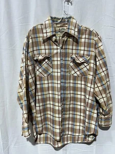 Vintage JC Penney L Flanell - Bild 1 von 3