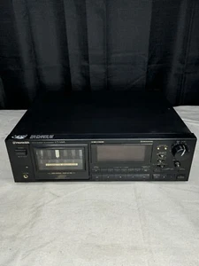 PIONEER CT-M6R 6-CASSETTE MULTI PLAY - QUICK REVERSE STEREO CASSETTE DECK TESTED - Picture 1 of 11