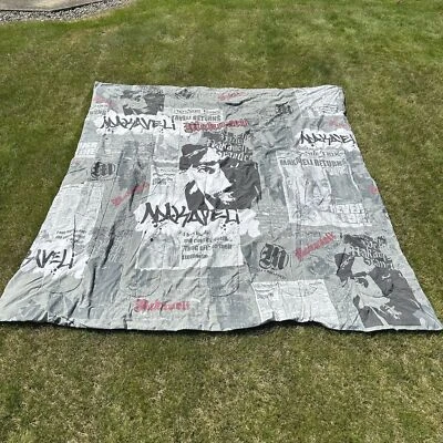 90s Tupac Makaveli Comforter (King) 81 x 79” OOP HipHop Rap RARE VTG - Image 1 of 4