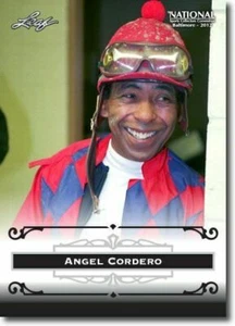 ANGEL CORDERO 2012 LEAF "EXCLUSIVE" COLLECTORS HALL OF FAME PROMO CARD! LEGEND! - Picture 1 of 1