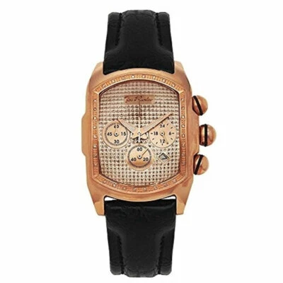Joe Rodeo King 0.36 ct Diamonds Men's Rose Gold Tone Watch JKI19 Box/warranty  - Image 1 of 4