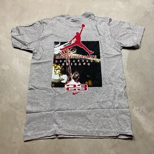 Vintage Nike Air Michael Jordan T Shirt Youth S Made USA Restaurant Chicago Boys - Picture 1 of 11
